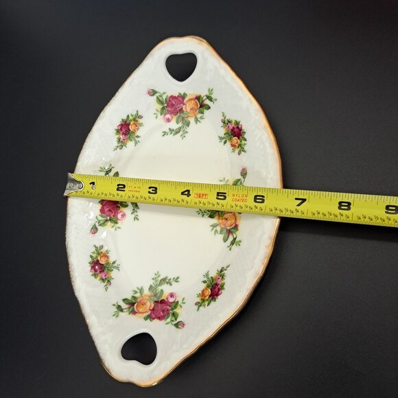 Royal Albert Old Country Roses Oval Victorian Tray Floral Bone China Decorative - Picture 3 of 13